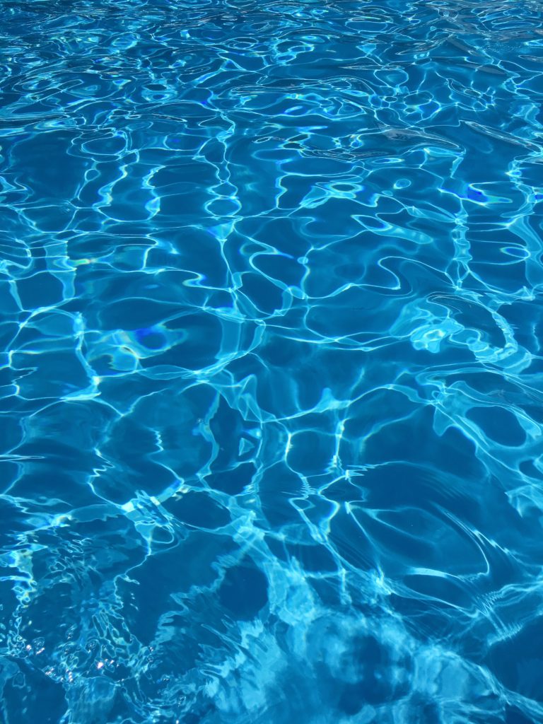 aqua blue water pool water